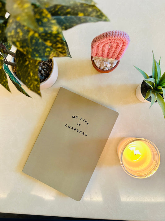 My Life in Chapters Notebook