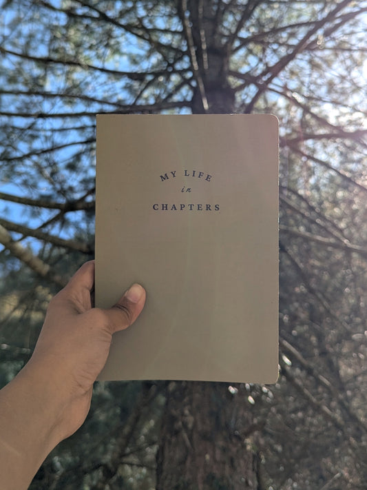 My Life in Chapters Notebook