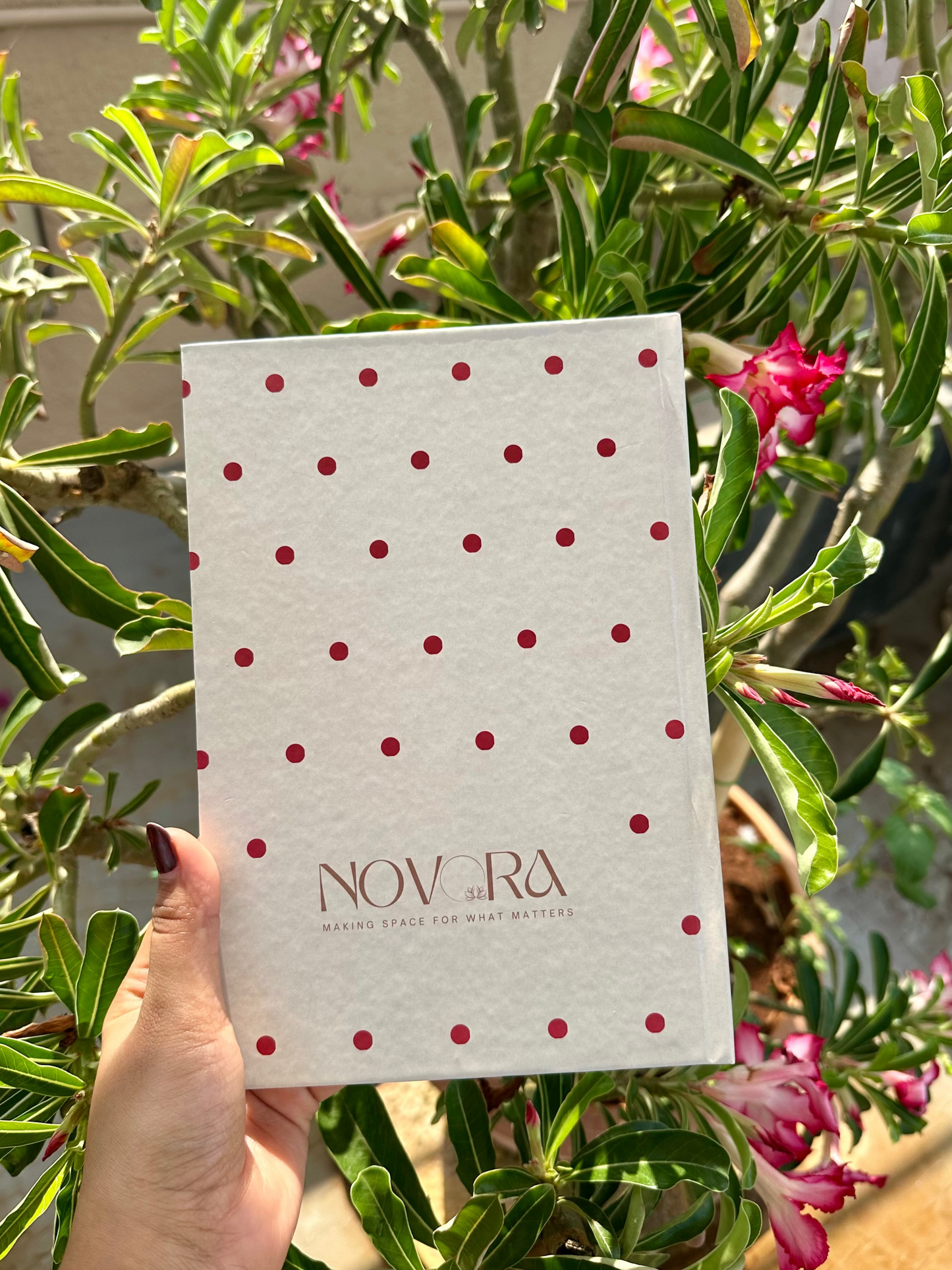 Cherry Dots Notebook