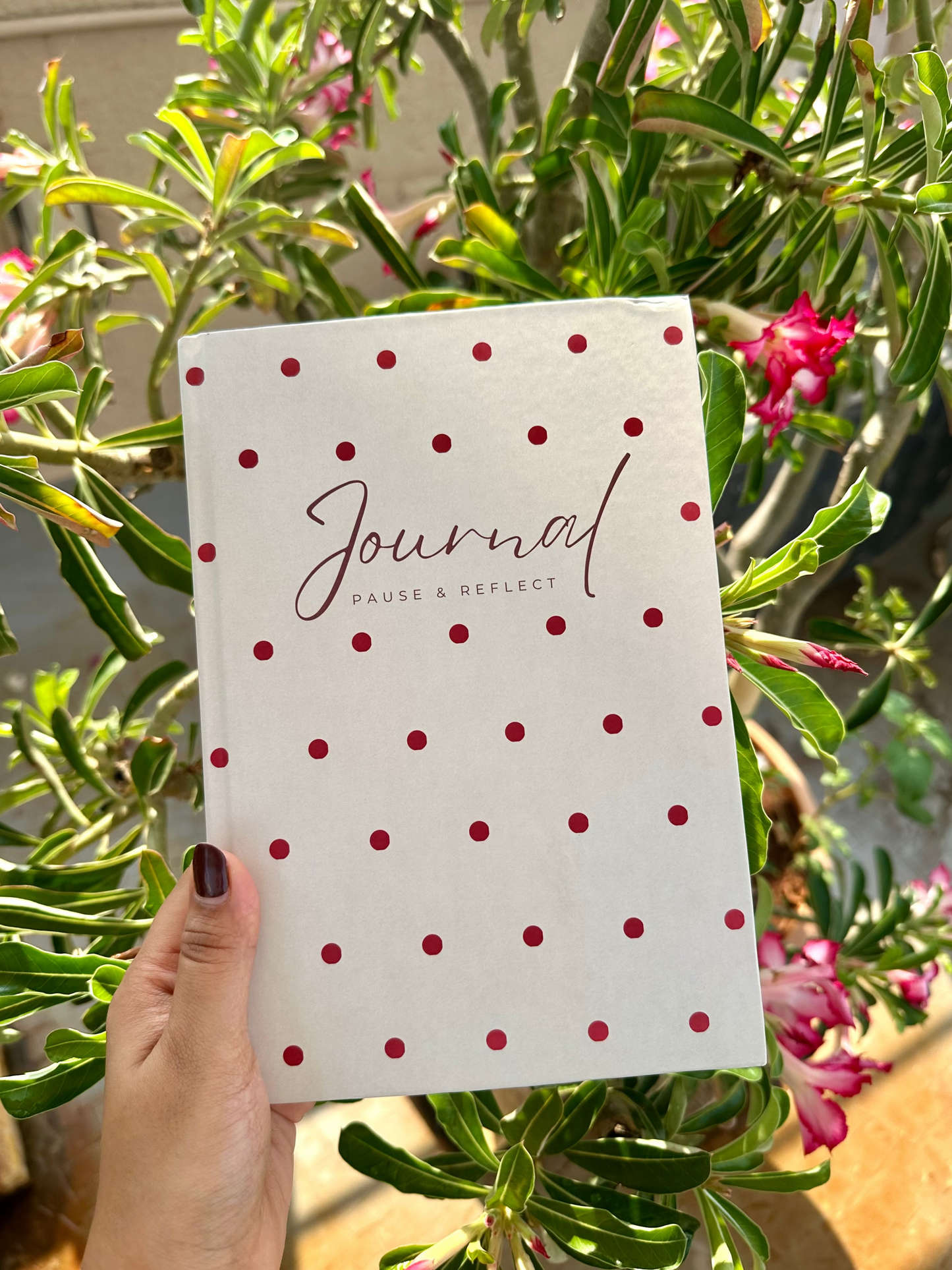 Cherry Dots Notebook