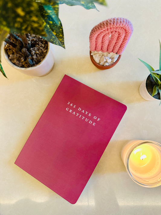 365 Days of Gratitude Notebook