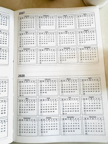 Seasons of Growth Notebook