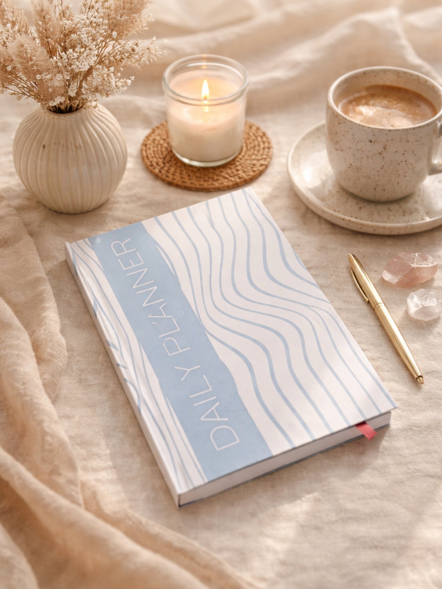Wave The Undated Yearly Planner